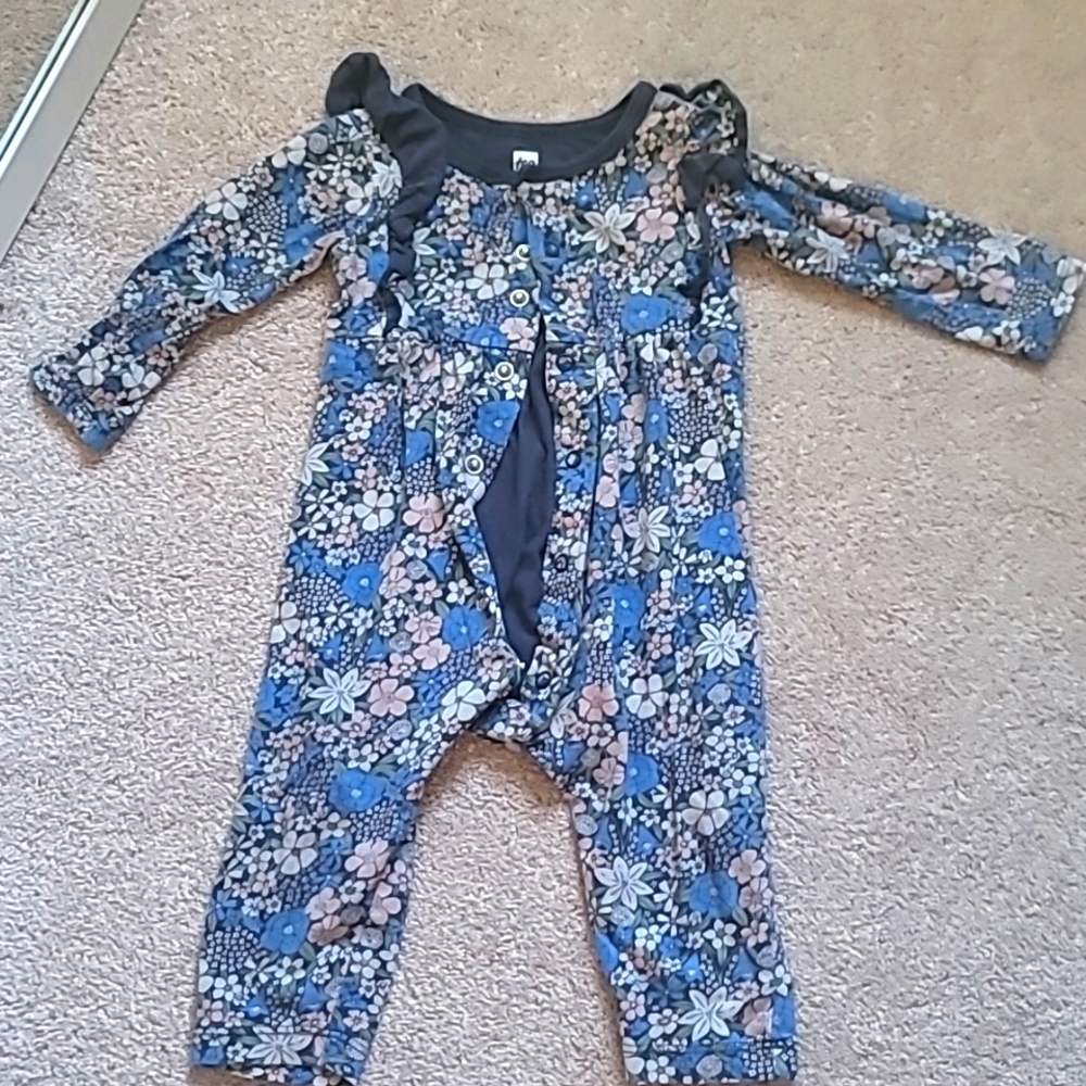 Tea Collection Flower Romer 6-9 months